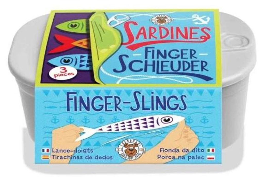 Trendhaus Handelsgesellschaft Sardinen Fingerschleuder 12