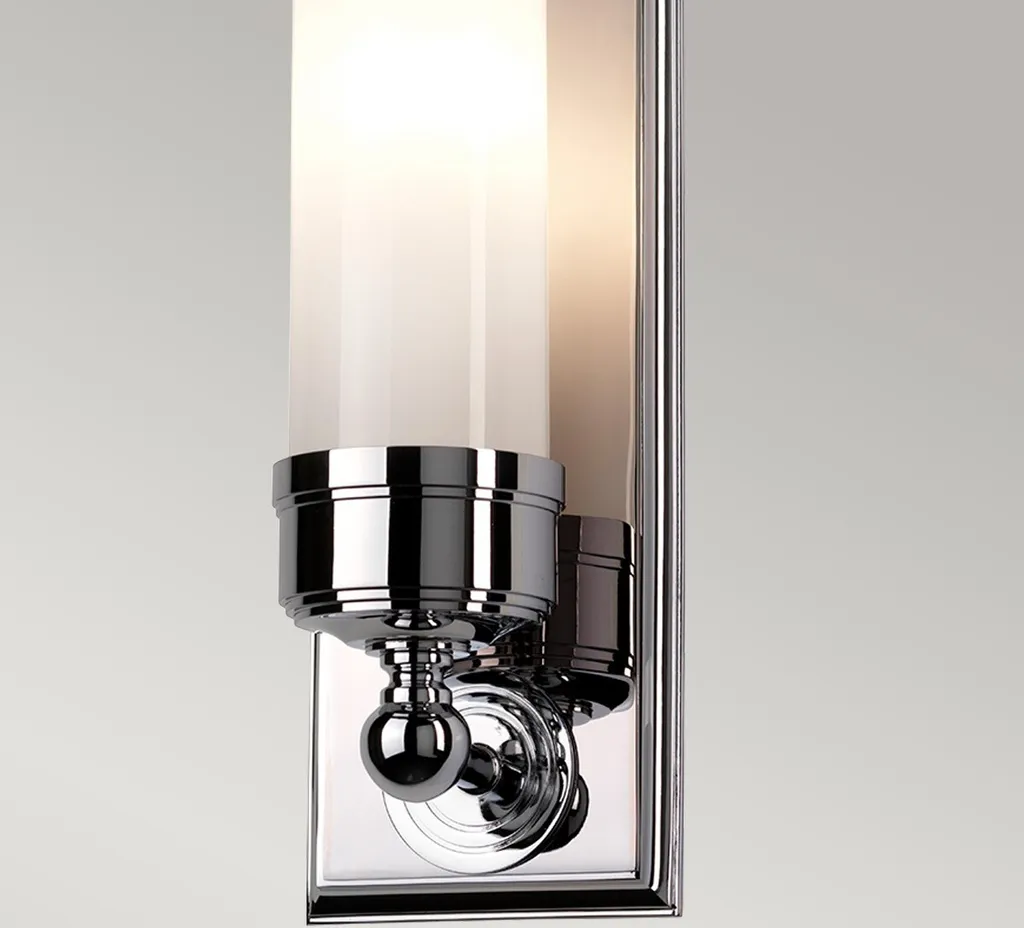 Applique IP44 Worcester Chrome Poli 36x12cm design Elstead Lighting - 4