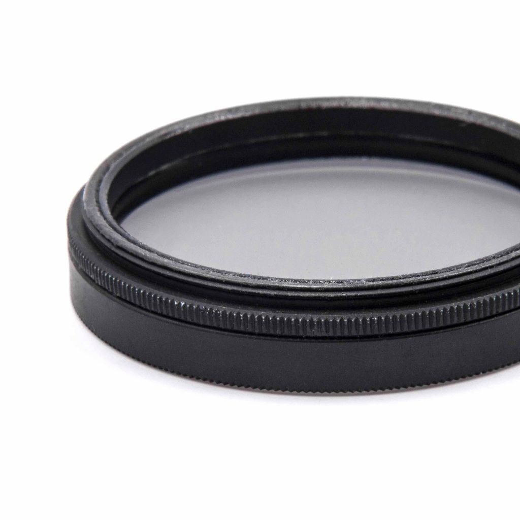 vhbw Universal Polarisationsfilter für Kamera Objektive mit 43mm Filtergewinde - Zirkularer Polfilter (CPL), Schwarz