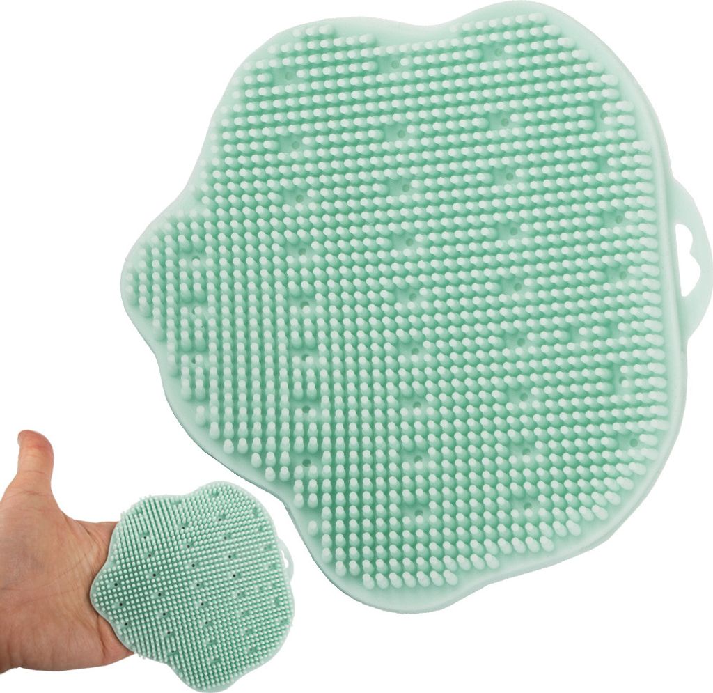 Verk 01813 Silikónová masážna kefa zelená Obrázok produktu 