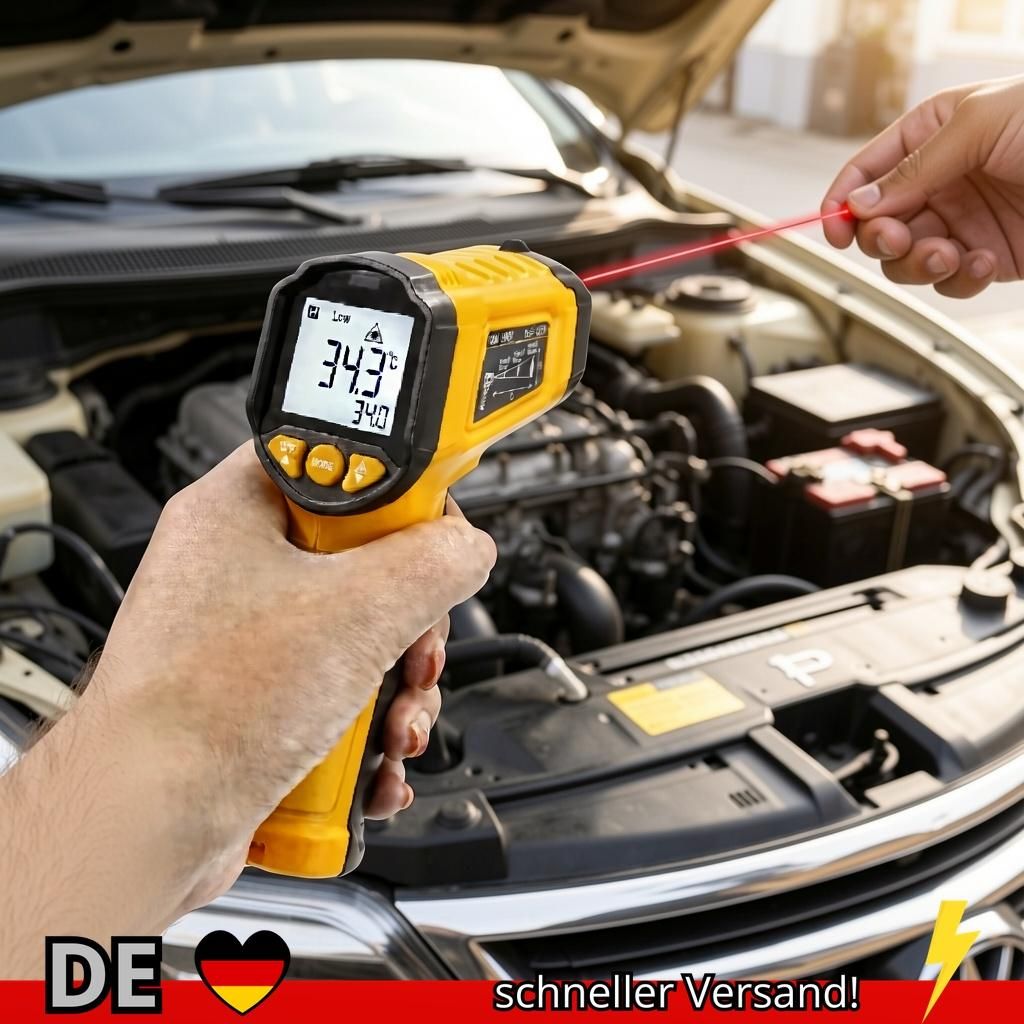 TS380 Infrarot Berührungsloses HYTAIS-Thermometer Tragbares Industrielles