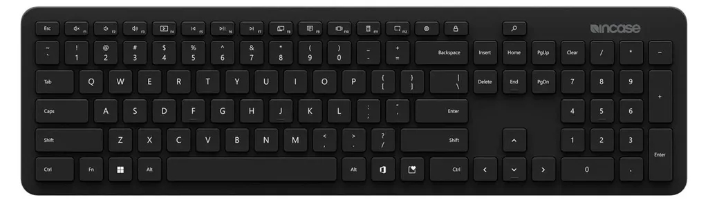 Incase Clavier Bluetooth AZERTY Layout FR - Design Ultra-Mince Gris
