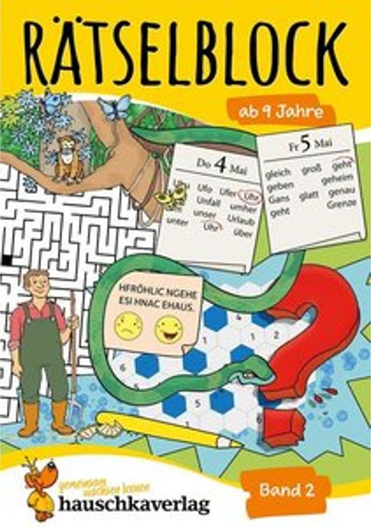 Rätselblock ab 9 Jahre - Band 2