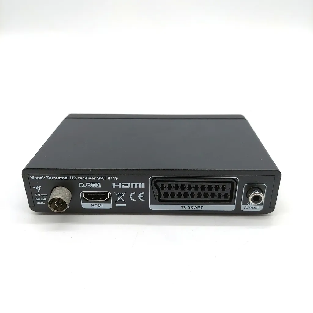Strong SRT 8119 Décodeur TNT HD Terrestre DVB-T2 avec Enregistreur USB - 12