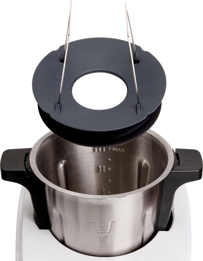 mixcover Mixtopf Verkleinerung für Monsieur Cuisine Smart und Monsieur Cuisine Connect MCC Häcksel Helfer, Pürieren