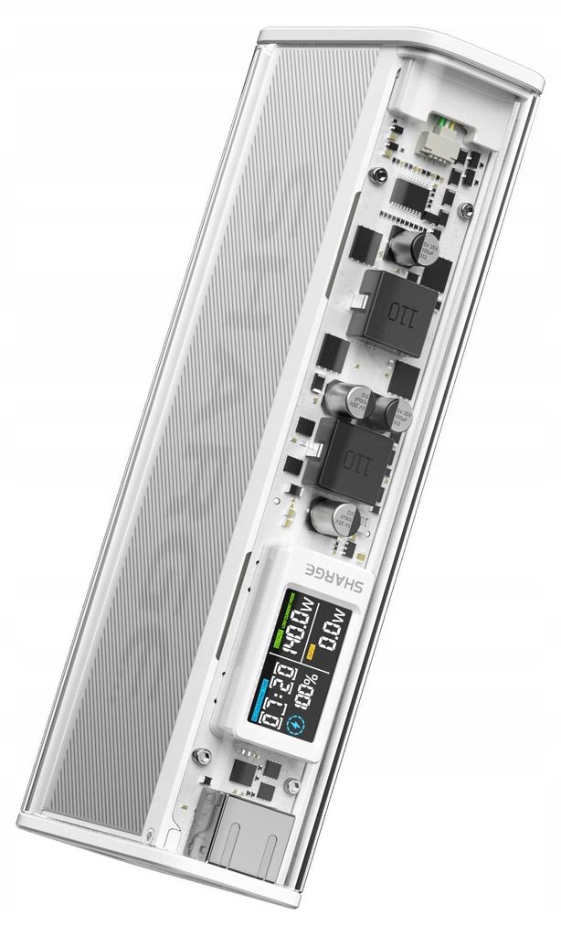 SHARGE Shargeek 140W PD Powerbank USB-C Fast Charge Schnellladegerät 20000mAh Silber