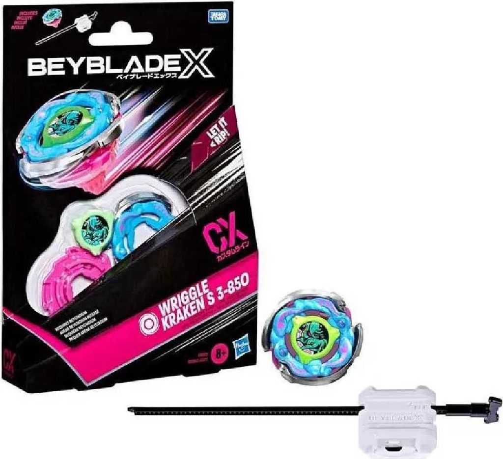 Hasbro Beyblade Bbx Starter-set Wriggle Kraken Mehrfarbig Mehrfarbig One Size