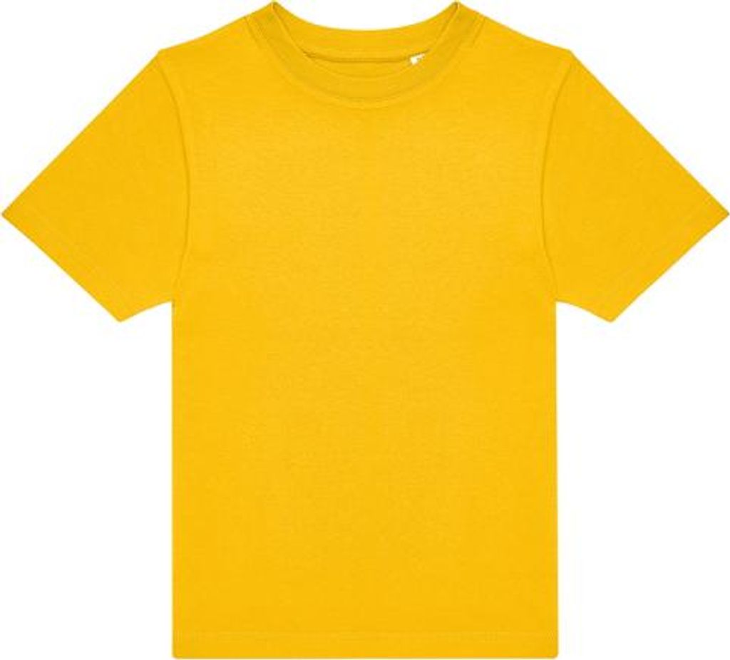Kinder-T-Shirt, Kurzarm - B&C #E150 /K - gold - Größe 5/6