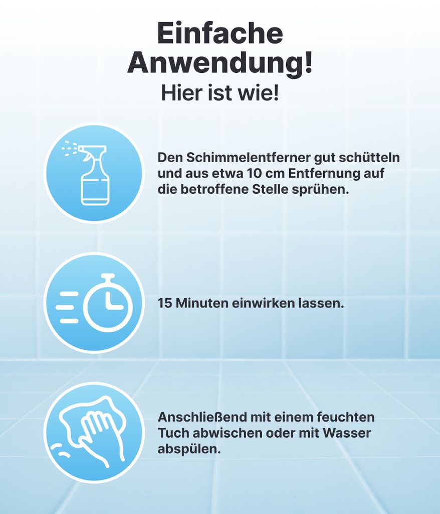 Plid Anti-Schimmelspray 0,5l Chlorfrei / Schimmelentferner Produktbild 2