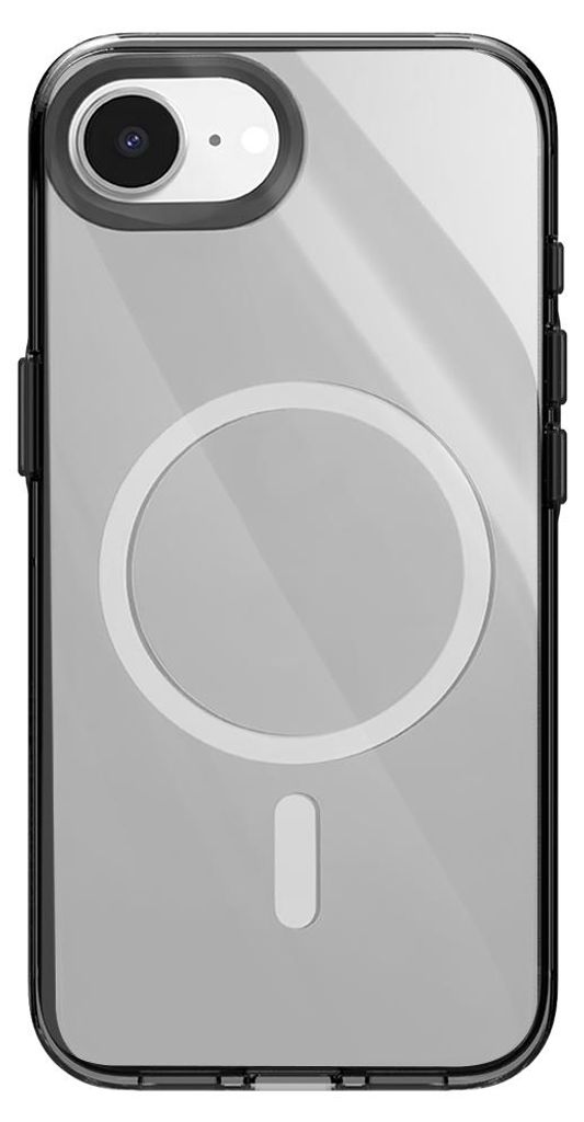 Rhinoshield, Ultra robuste MagSafe JellyTint Hülle für Apple iPhone 16e, Schwarz