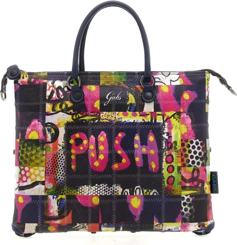 Sac à bandoulière Gabs G3 Plus L Push Multicolore - Cuir transformable
