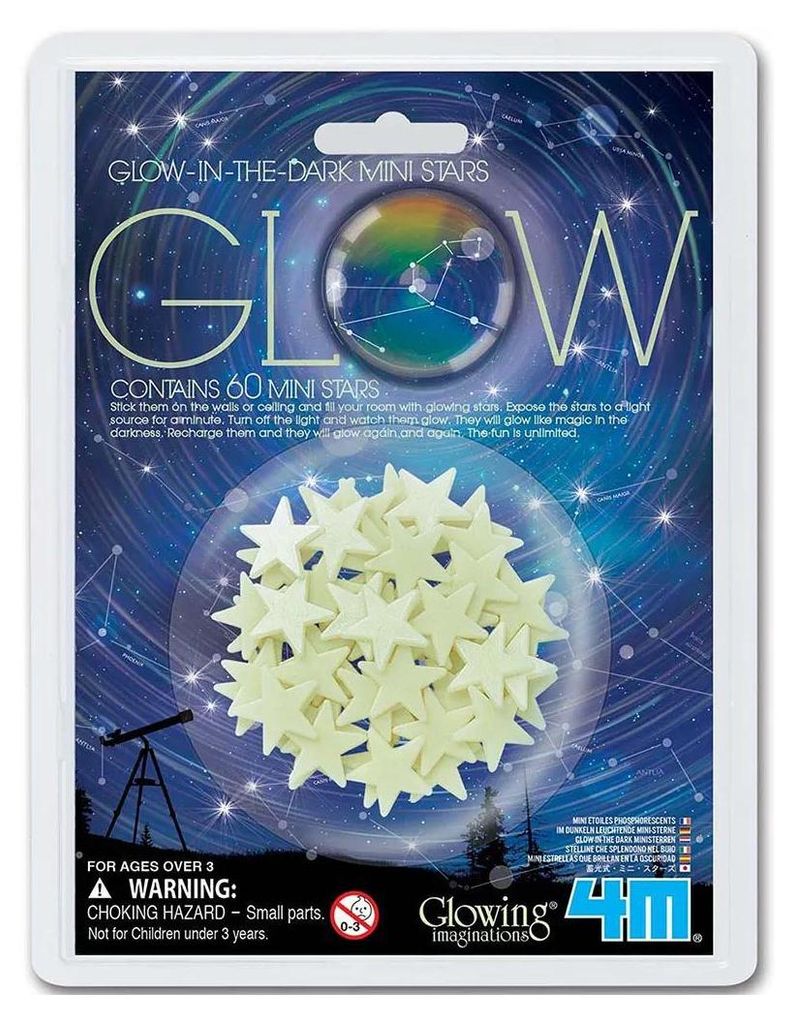 HCM KINZEL GmbH 60St.Glow i.t.Dark-Sterne mini 24 Produktbild 
