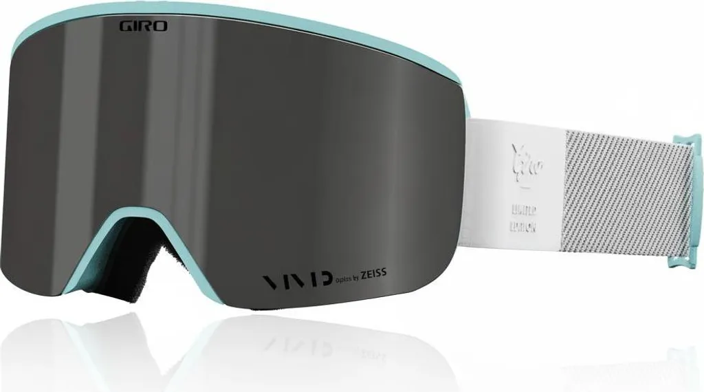 Masque de Ski Giro Axis à Écrans Interchangeables Vivid Bleu et Infrarouge