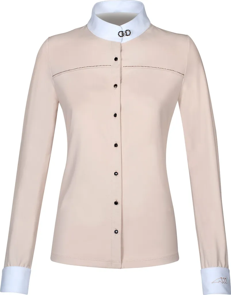 Chemise Equiline Eagle Anti-transpiration Concours Rose Poudré T40