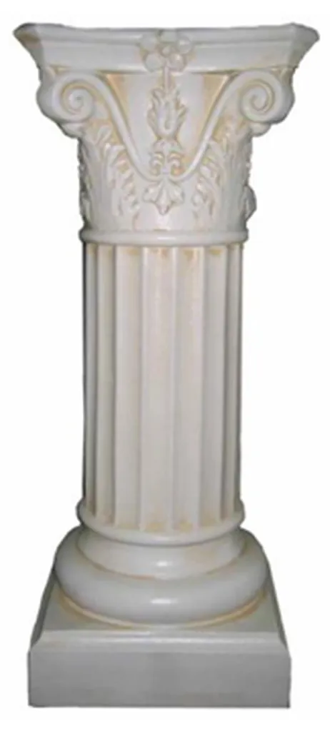 Piédestal Colonne 82 cm - Support Statue pour Salon et Jardin d'Hiver