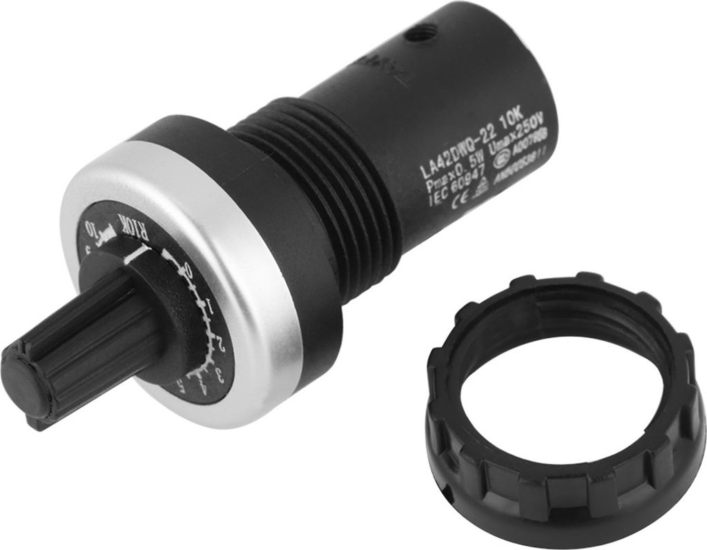 10k-Potentiometer zur Schaltschrankmontage VSD VFD für drehzahlvariablen Antrieb Invert