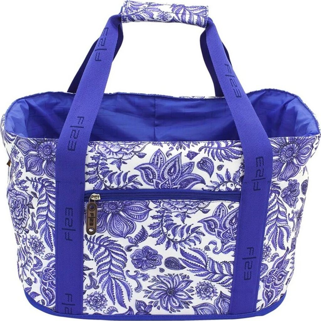 F23 - 84111-5 - Einkaufskorb - Unisex - Porzellan - blau/weiß