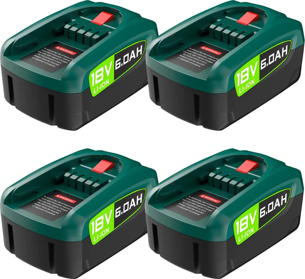 Batterie 18V pour travaux intensifs compatible Bosch 6000mAh longue durée