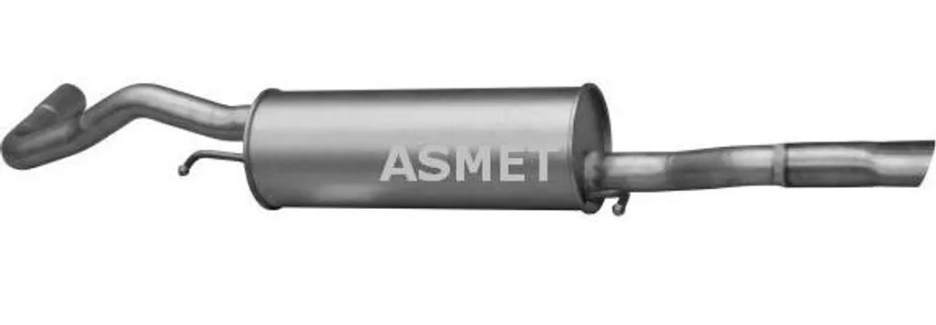 Réparer échappement Audi A4 8D avec le Silencieux ASMET 6011 OE