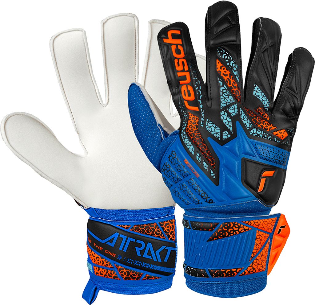 Reusch Attrakt Solid Torwarthandschuhe Blau 9 1/2 Blau 9 1/2