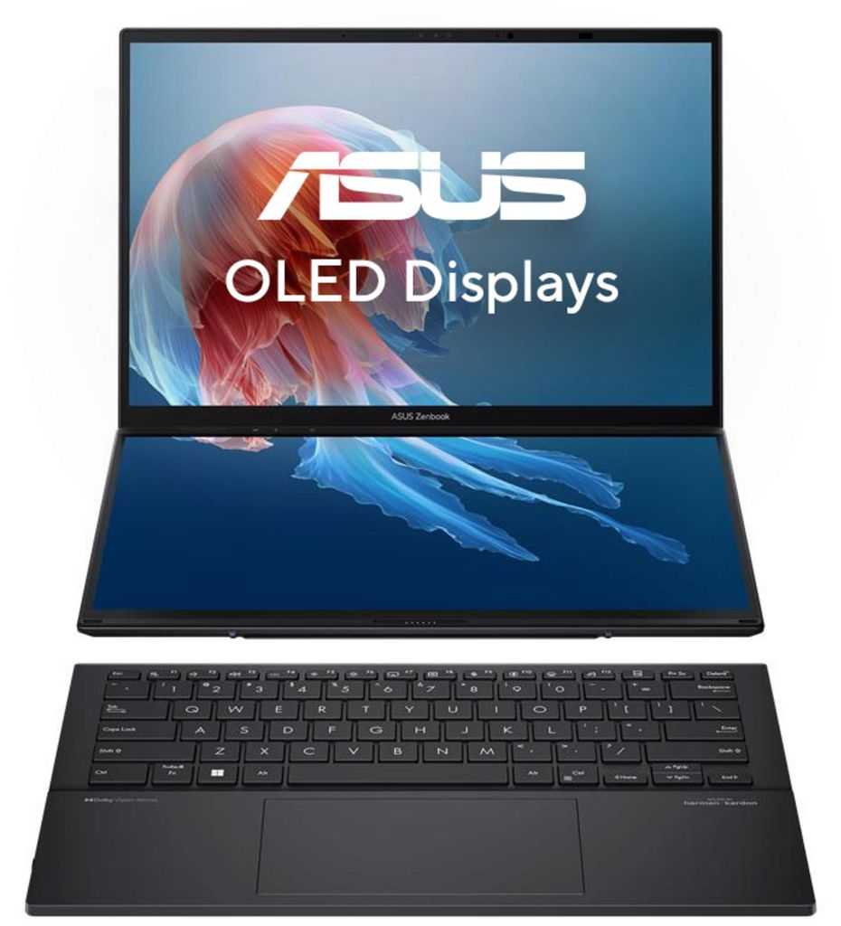 ASUS Zenbook Duo OLED UX8406CA-QL263W, 16" WUXGA OLED Produktbild 