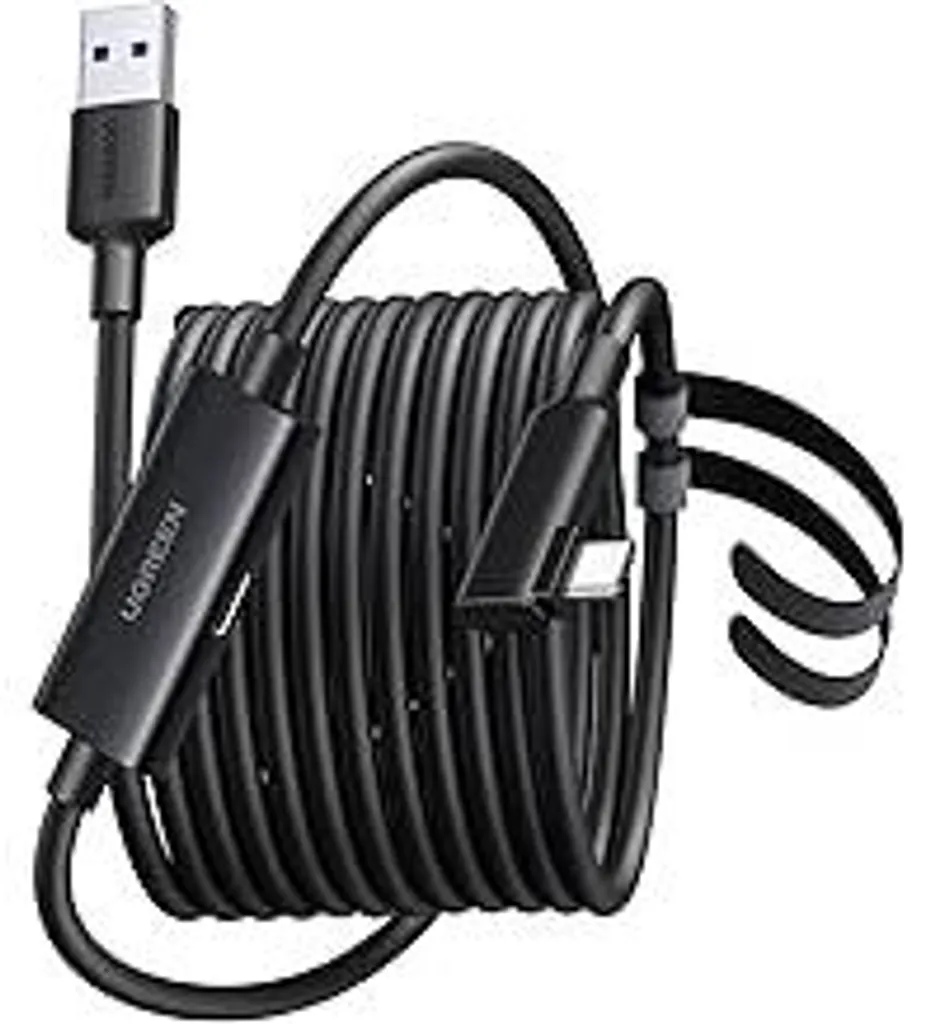 UGREEN Cavo Link 5M per Meta Quest 3 | Ricarica 18W e 5Gbps | Gaming VR