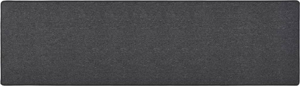 Teppichläufer Anthrazit 80x300 cm