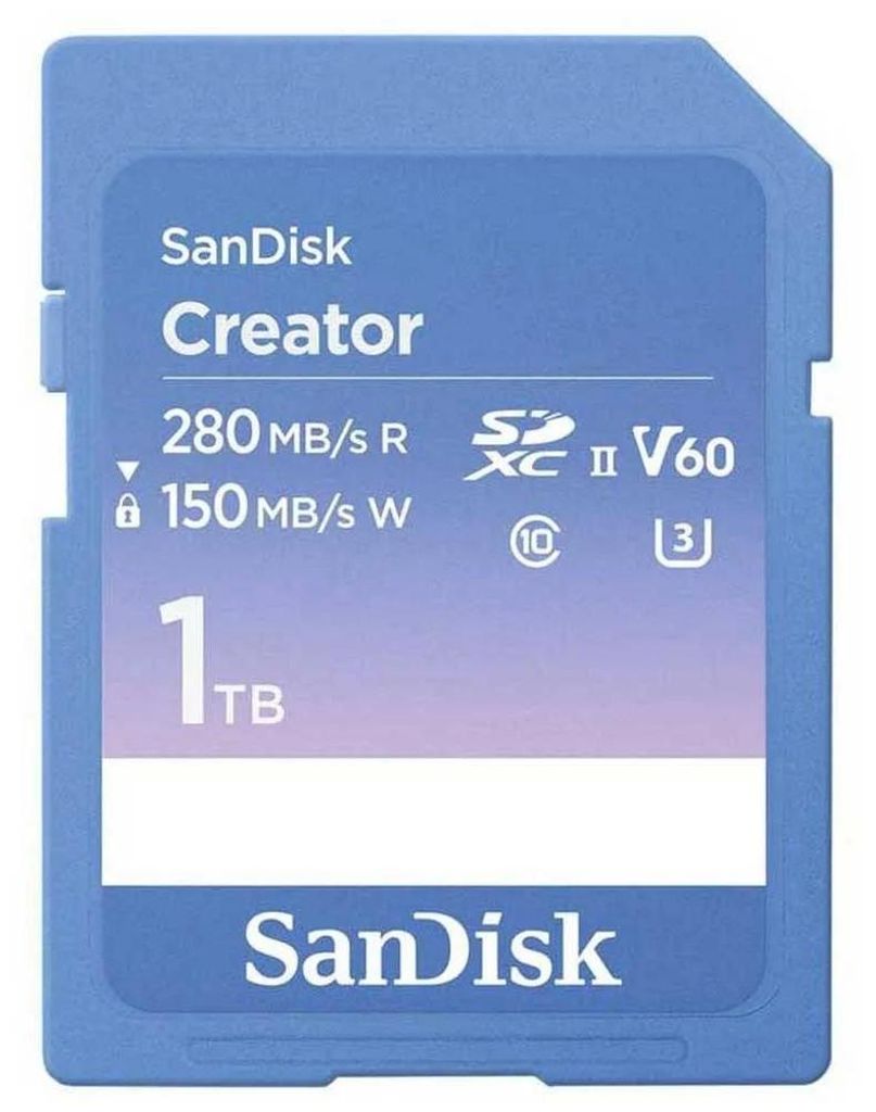 CARD SanDisk Creator SD UHS-II 1TB Produktbild 
