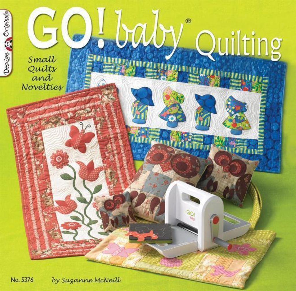 Accuquilt Buch GO! Baby Quilting - 55983 in englischer Sprache MÄNGELEXEMPLAR