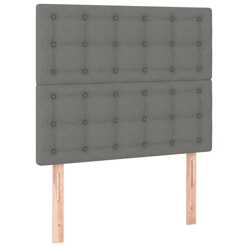 SYFAX™ Testiera Grigio Scuro 80x5x128 cm in Tessuto | Prezzo Outlet