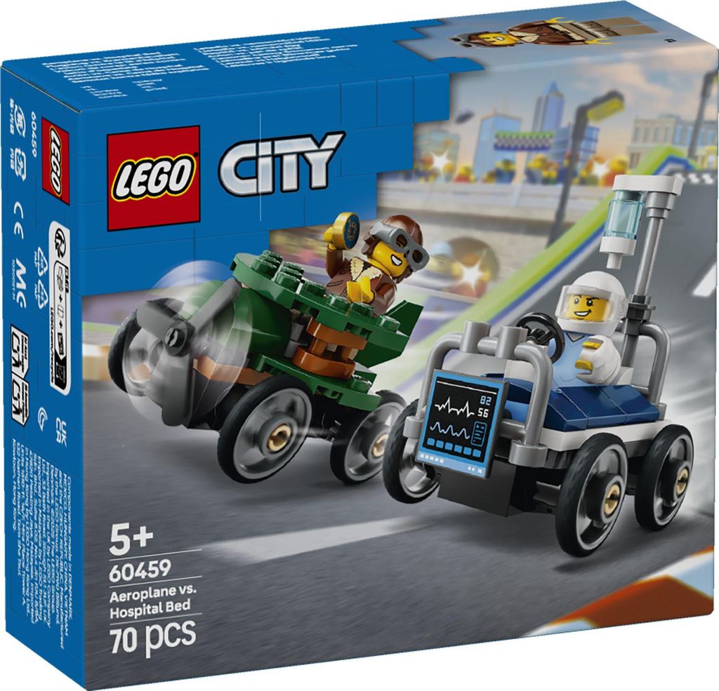 LEGO City 60459 Flugzeug vs. Krankenhausbett