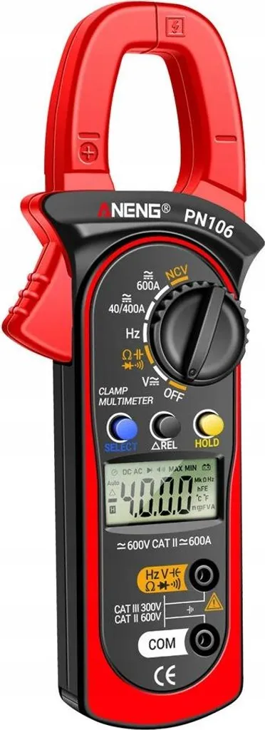 Pince ampèremétrique multimètre numérique Aneng PN106 Pro écran LCD - 2