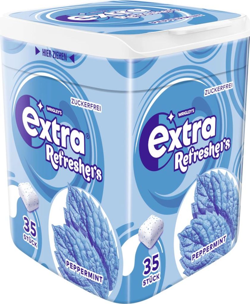 Extra® 463337 Extra® Refreshers PEPPERMINT Kaugummis 35 Obrázek produktu 