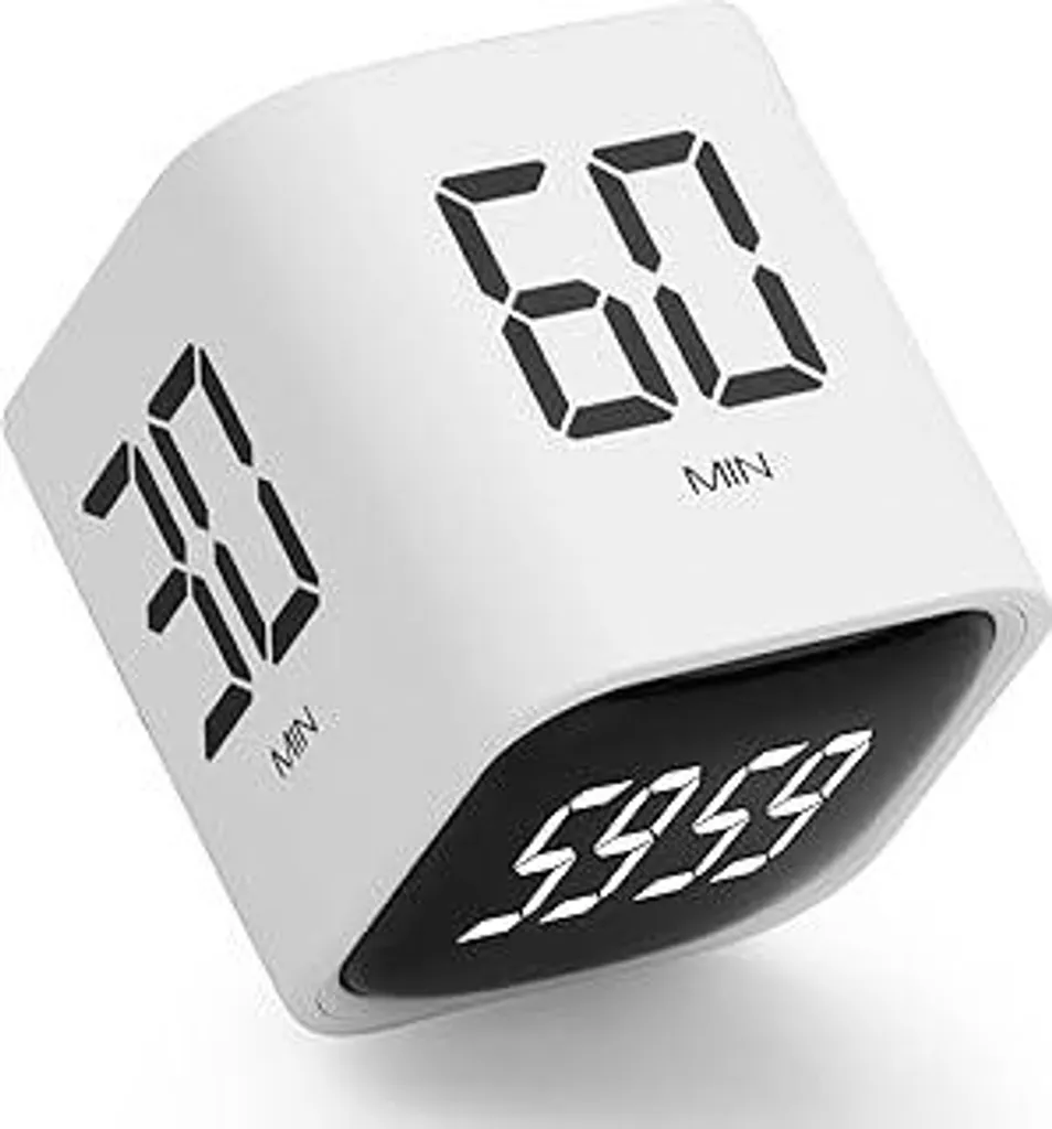 Timer a Cubo Professionale: Gestione del Tempo Pomodoro con LED