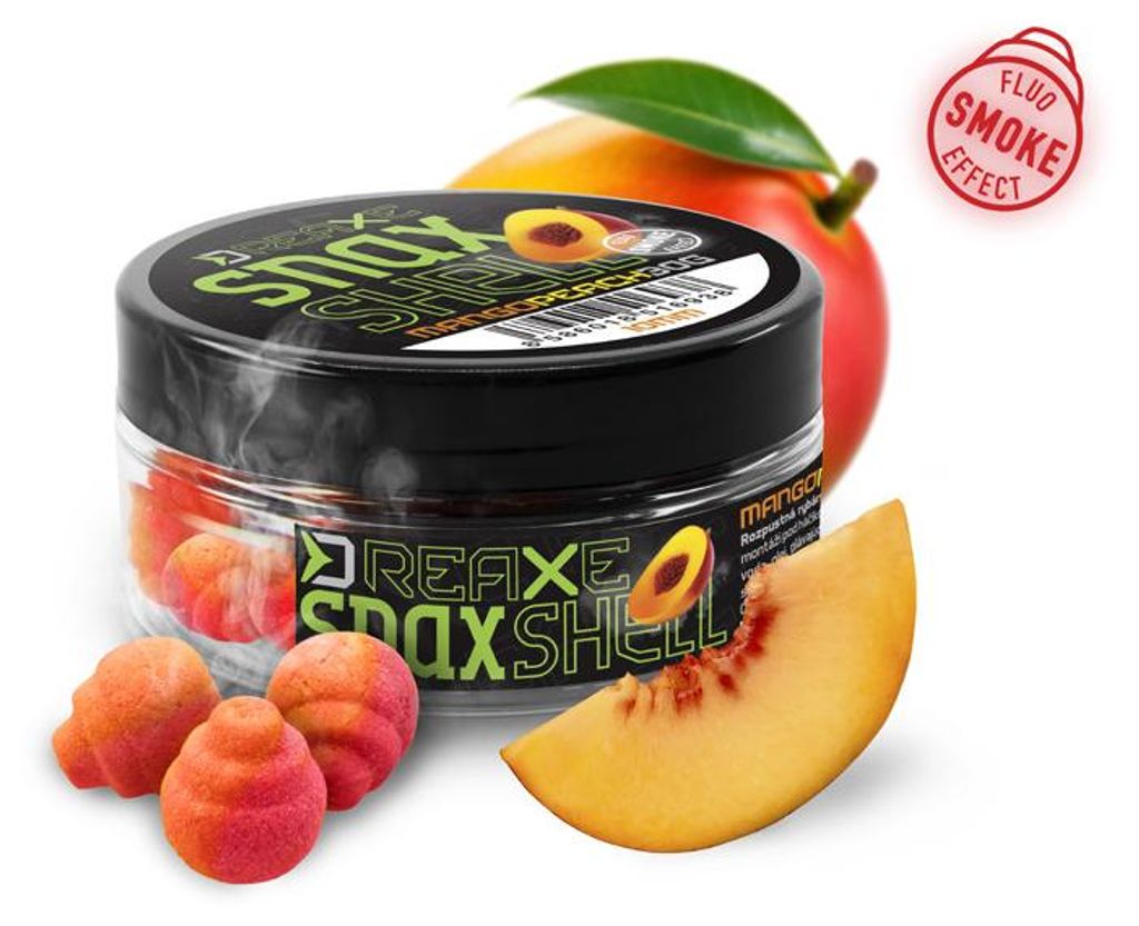 DELPHIN D SNAX SHELL, Pop-Up Köder, Mango-Pfirsich, Produktbild 