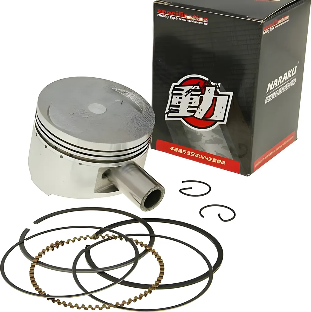 Piston 57,4mm pour Réparation Moteur Scooter 150cc GY6 157QMJ Naraku