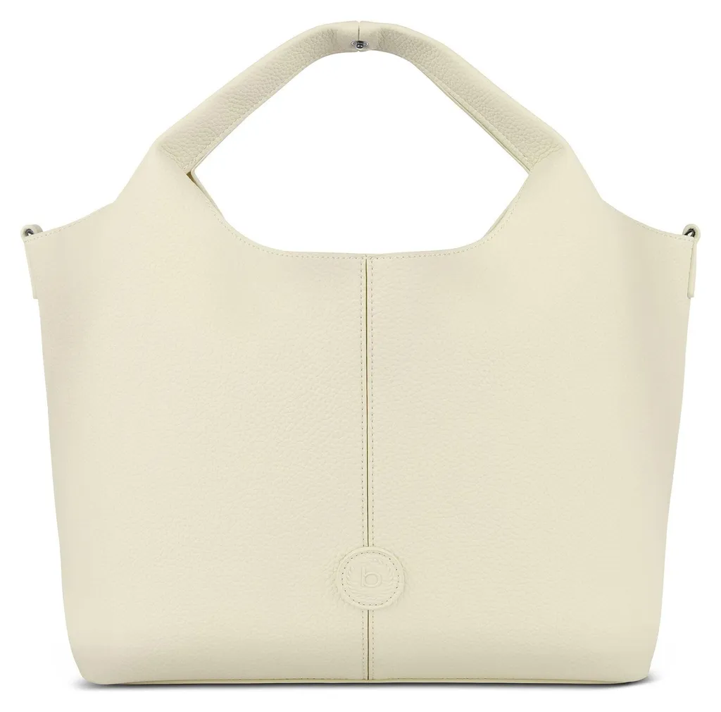 Bugatti Zoe Shopper Beige - Sac à main élégant pour femme avec logo