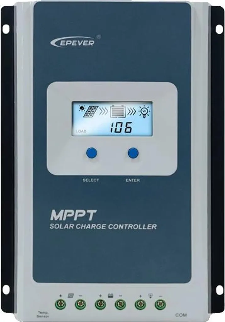 Contrôleur de Charge Solaire MPPT 40A 4210AN G3 12V 24V Haute Efficacité