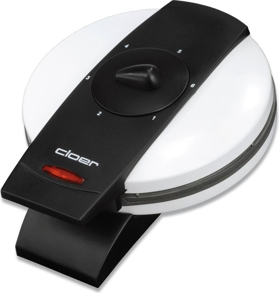 Cloer Waffle Iron 1621, 5 gof., Serce (kształt), Czarny, Zdjęcie produktu 