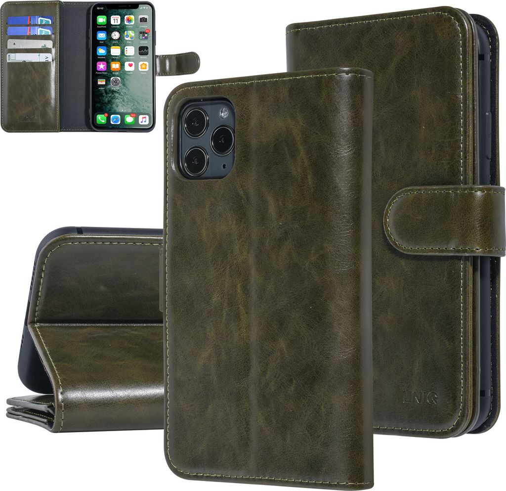 UNIQ Accessory Apple iPhone 11 Pro Max Dark Green Soft Produktbild 