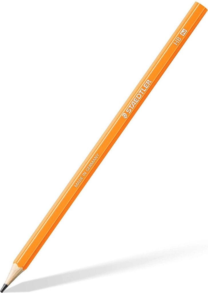 STAEDTLER Bleistift WOPEX neon, H„rtegrad: HB, neon-orange Produktbild 