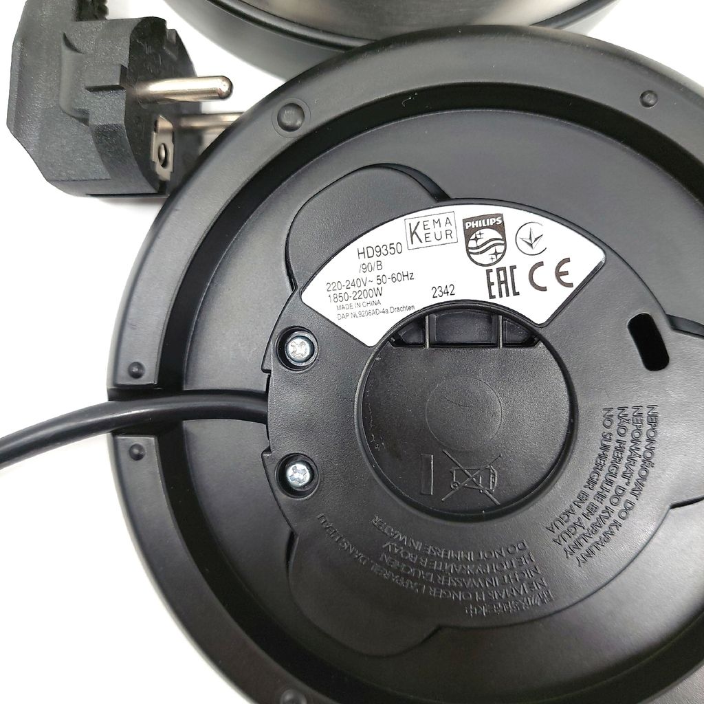 Czajnik Philips HD9350/90 Czarny Stal nierdzewna Zdjęcie produktu 20