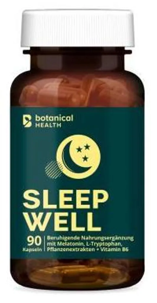 Complément Sommeil Mélatonine et L-Tryptophane Cure de 90 Capsules