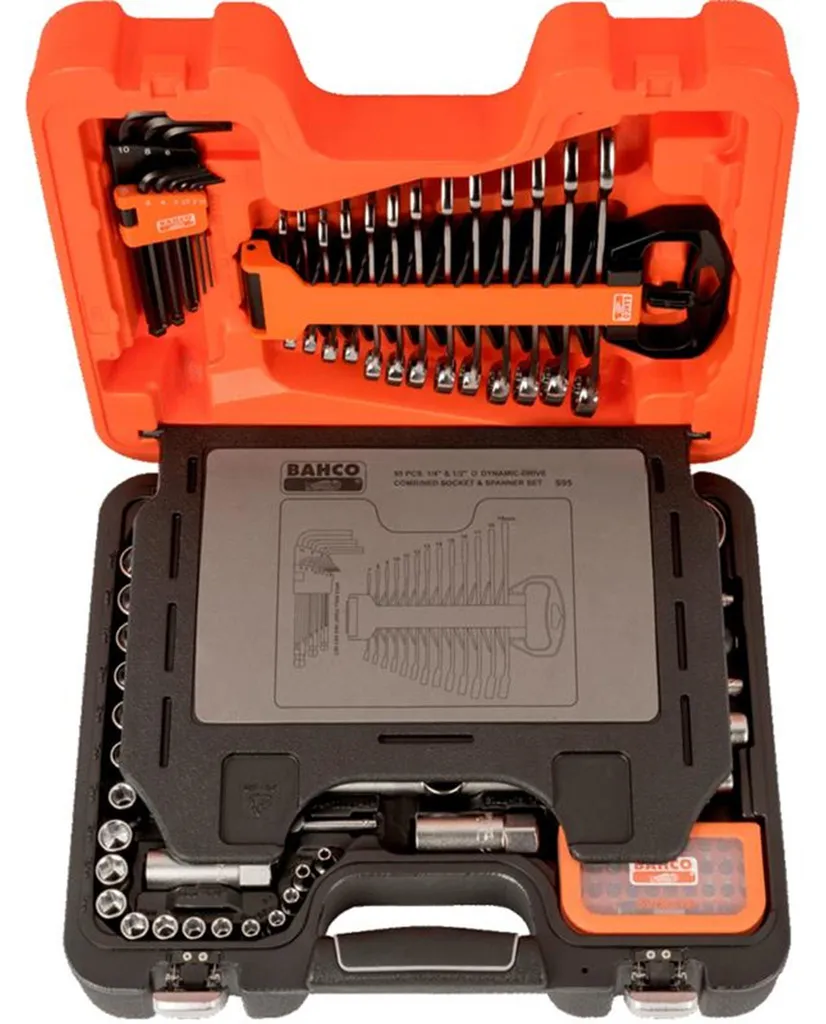 Finissez-en avec les écrous arrondis grâce au jeu de douilles Bahco S95 95pcs