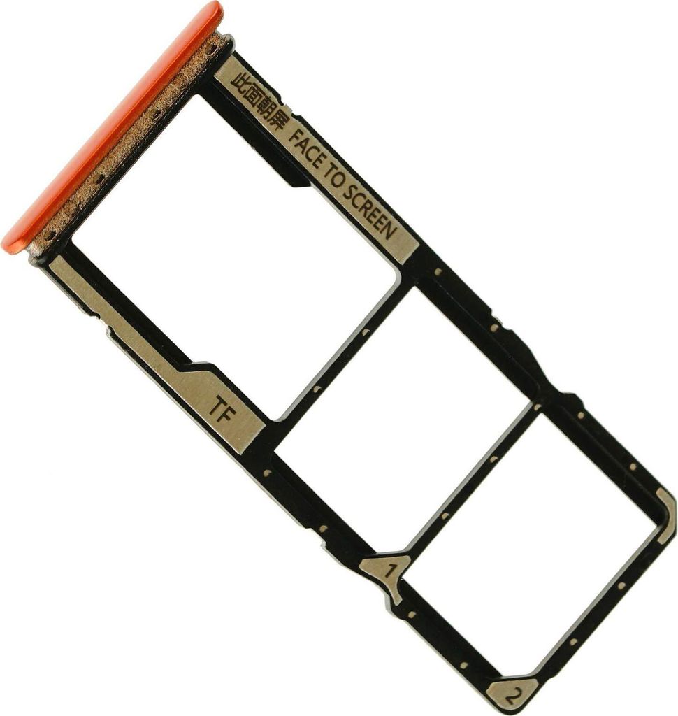Simkarten Halter für Redmi 9A, Orange