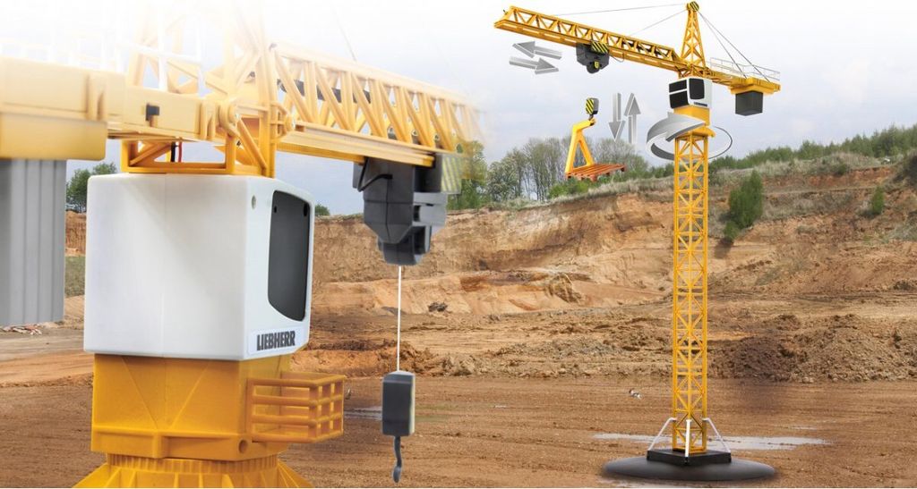 Jamara Turmdrehkran Liebherr 2,4GHz ,405109 Produktbild 5