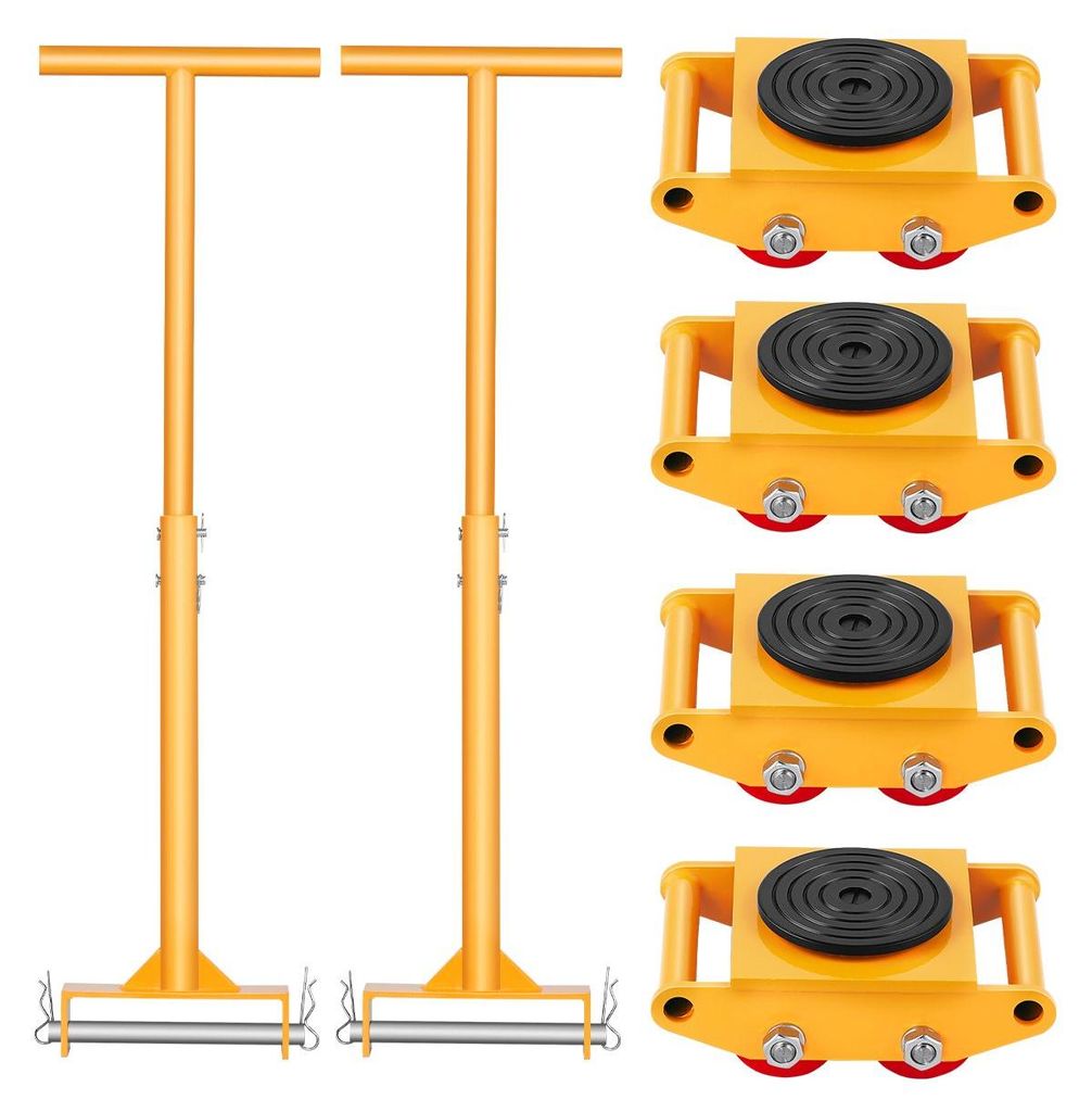 Strojní vozík VEVOR, 6T nábytkový vozík, 278 x 220 x 105 mm Obrázek produktu 