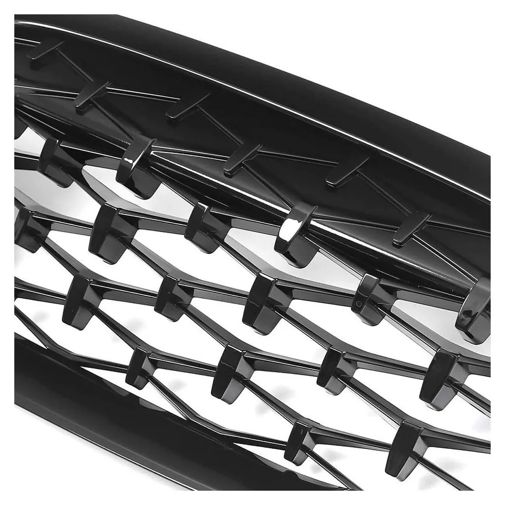 Calandre Noir Brillant Style Diamond pour BMW G30 G38 LCI Série 5 2020-2023