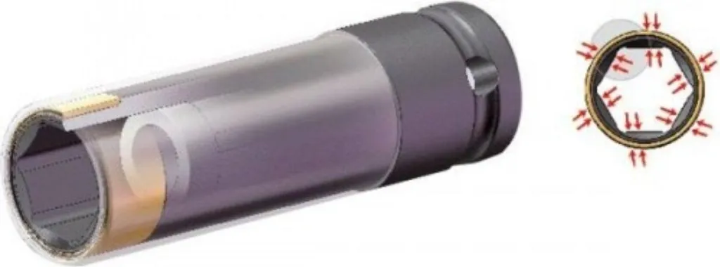 KS TOOLS 515.0993 Chiave a Bussola 19mm per Avvitatore e Cerchi Lega