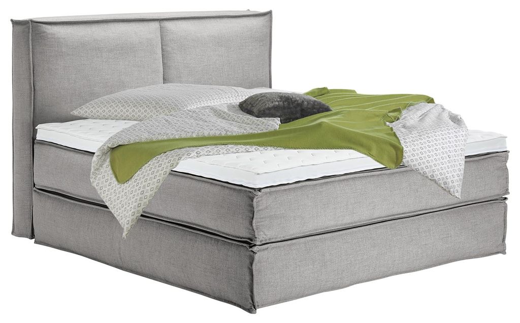 home24 Boxspringbett mit Kopfteil - Premium